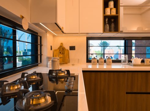 left view of kitchen of Casagrand