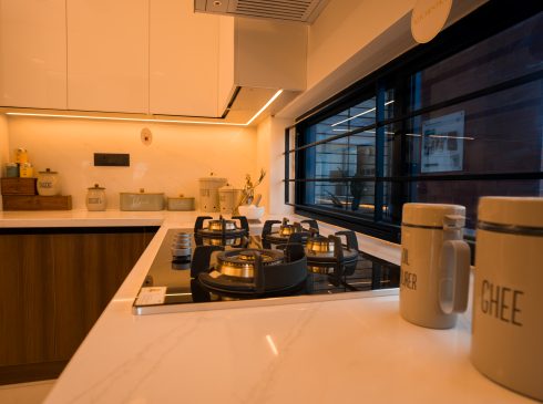 right view of kitchen of Casagrand