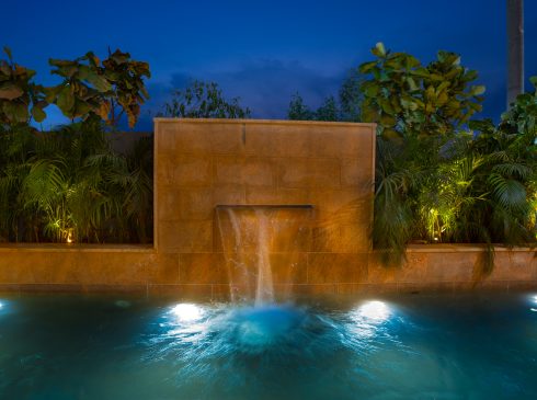 Casagrand Plunge Pool night view