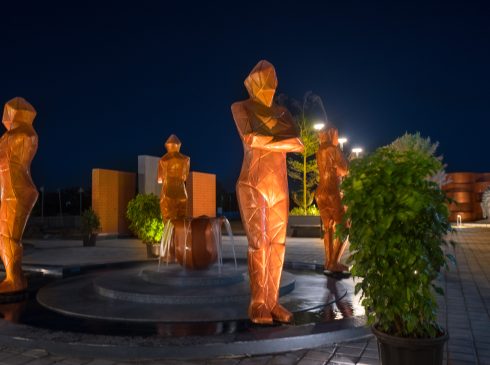 Casagrand Selenia tree court view