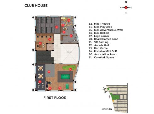 Casagrand Selenia First Floor Plan