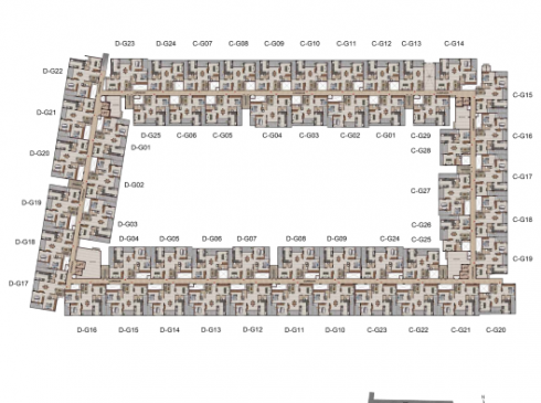 Casagrand Frenchtown - Tower 2 Ground Floor Plan