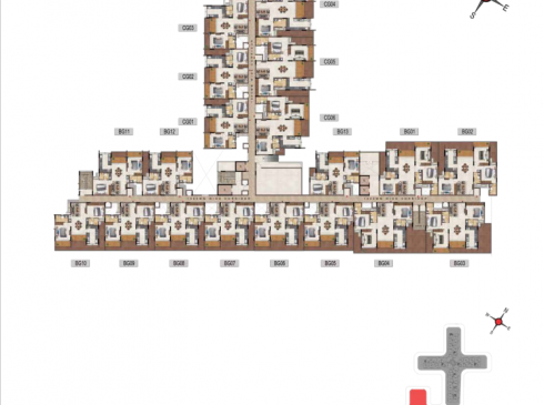 Casagrand Vivacity Tower 1 Ground Floor Plan Layout