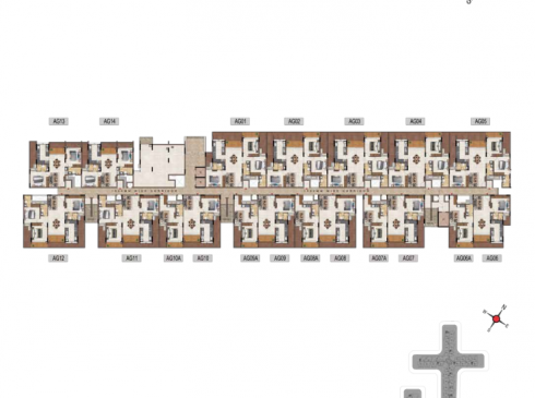 Casagrand Vivacity Tower 1 Ground Floor Plan