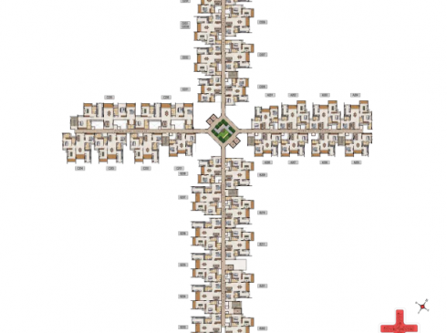 Casagrand Vivacity Tower 2 Second Floor Plan