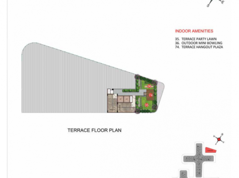 Casagrand Vivacity Clubhouse Terrace Floor Plan