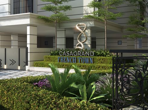 Casagrand Frenchtown Signage View