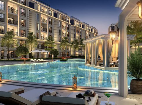 Casagrand Frenchtown Beautiful Swimming Pool Area