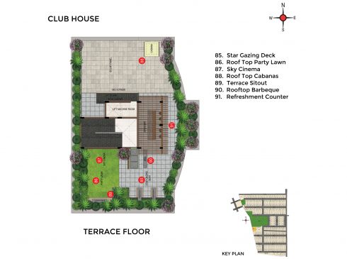 Casagrand Selenia Terrace Plan