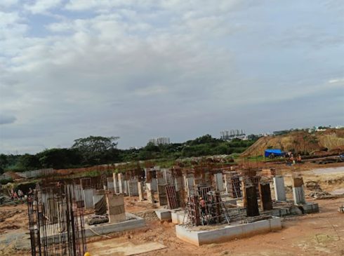 Casagrand Vivacity - Workers at Site