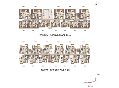 Casagrand Casablanca Tower 2 Ground and First Floor Plan