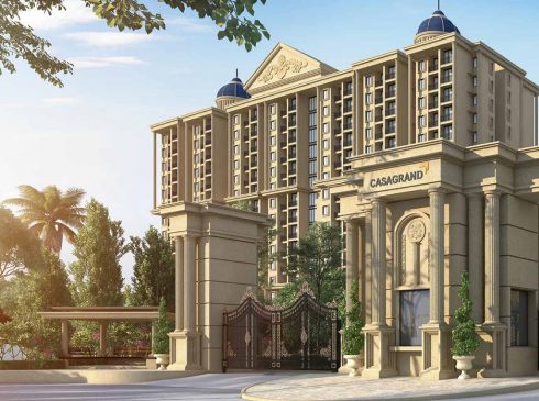 Grand Entrance of Casagrand Casablanca in Bangalore