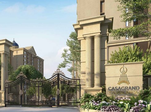 Front Entrance of Casagrand Casablanca