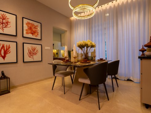 Casagrand Casablanca Apartments with Stylish Dining Area