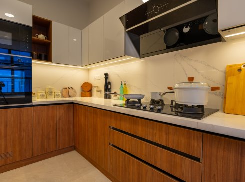 Casagrand Casablanca Apartments in Bangalore with spacious kitchen