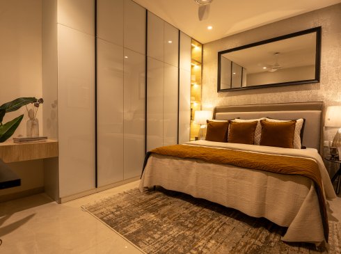Casagrand Casablanca Apartments with stylish bedroom