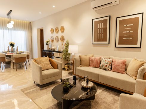 Casagrand Hola Chennai Flats with Stylish Living Area