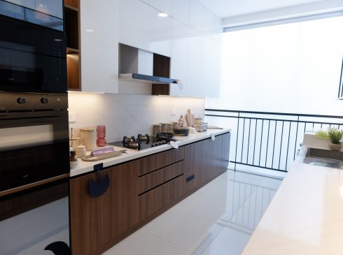 Casa Hola Chennai Sholinganallur Flats Kitchen Area