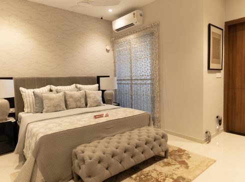 Luxury Master Bedroom Interior in Casa Hola Chennai