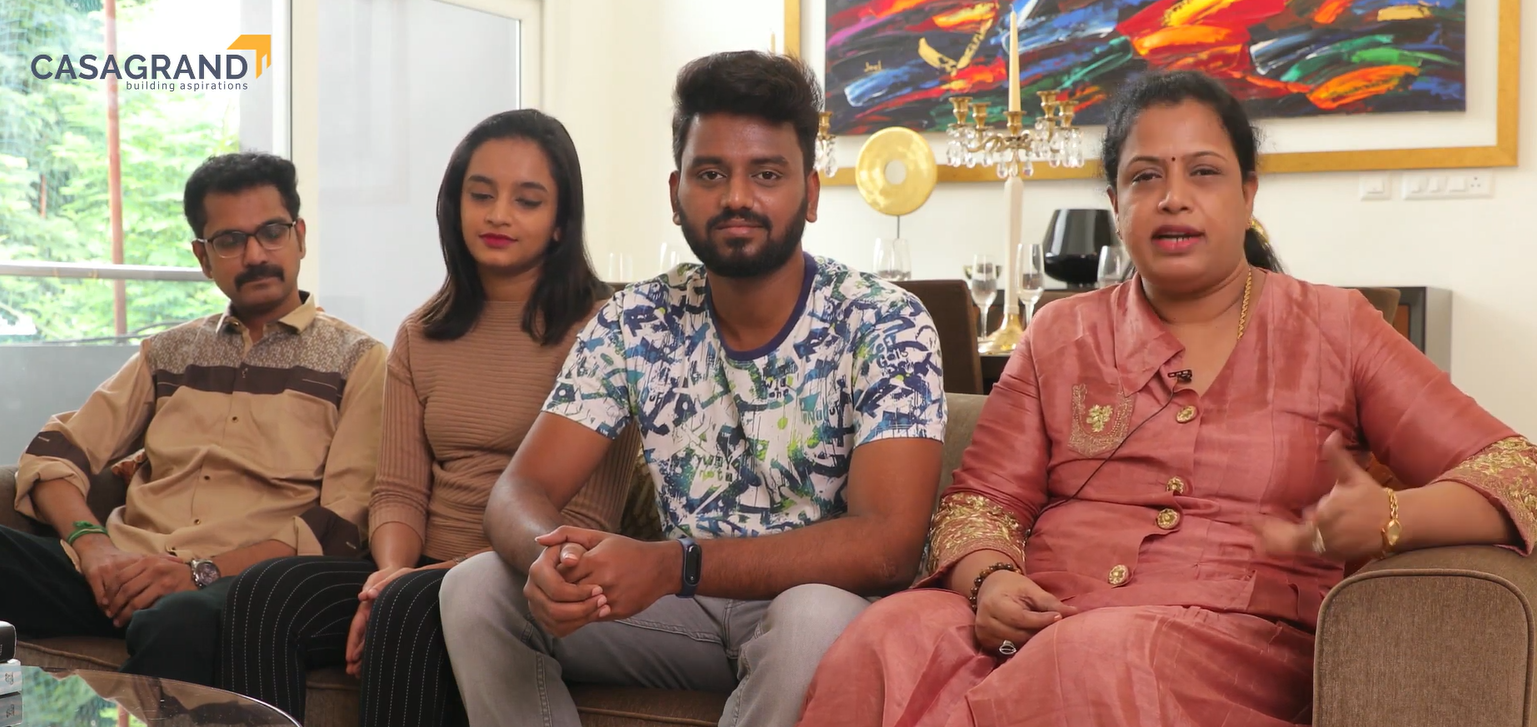 Mrs Govindarajan & Family