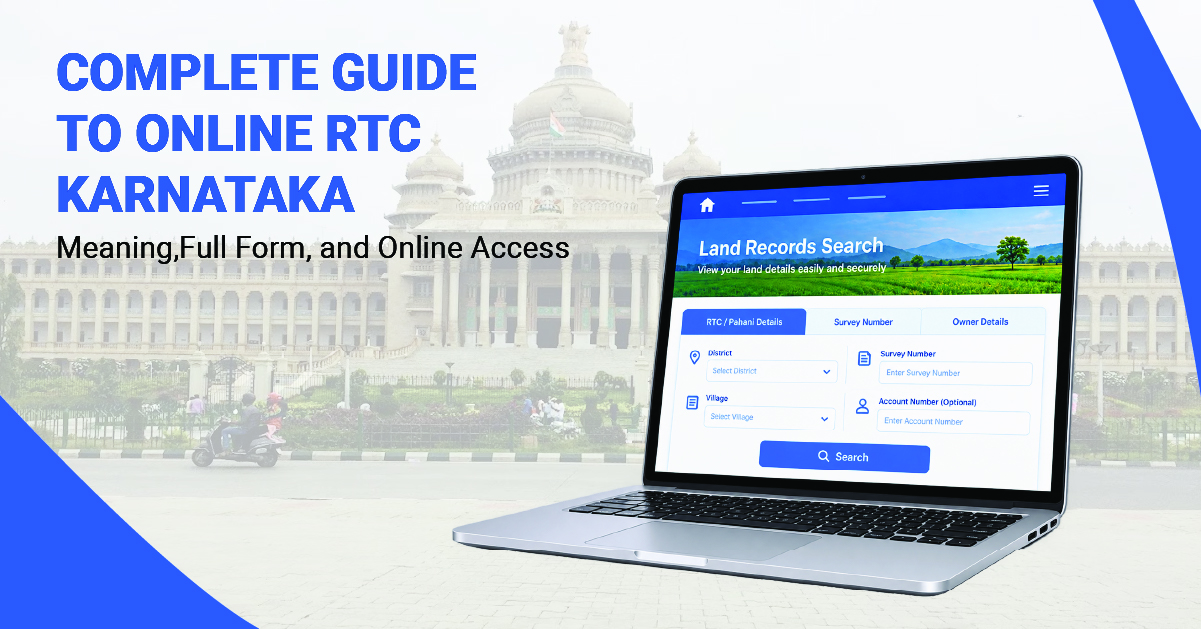 Complete Guide to Online RTC Karnataka: Meaning, Full Form, and Online Access